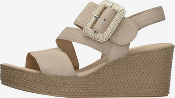 smėlio GABOR Sandalai: priekis