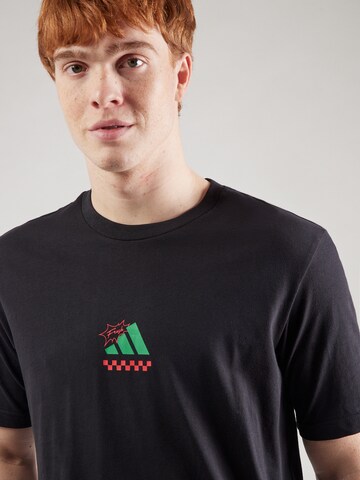 ADIDAS SPORTSWEAR Функциональная футболка 'Lounge Pizza' в Черный