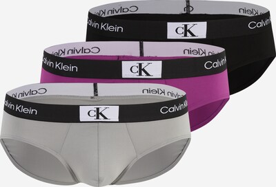Calvin Klein Underwear Spodnje hlačke | siva / lila / črna / bela barva, Prikaz izdelka