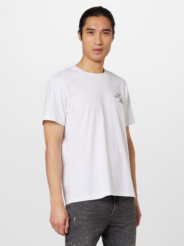 T-Shirt FRAME en blanc : devant