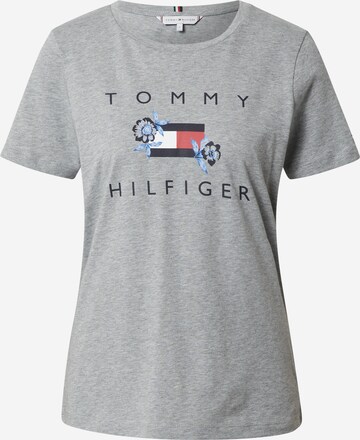 TOMMY HILFIGER T-Shirt in Grau: predná strana