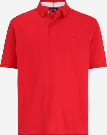 Tommy Hilfiger Big & Tall - Camisa '1985' em vermelho: frente