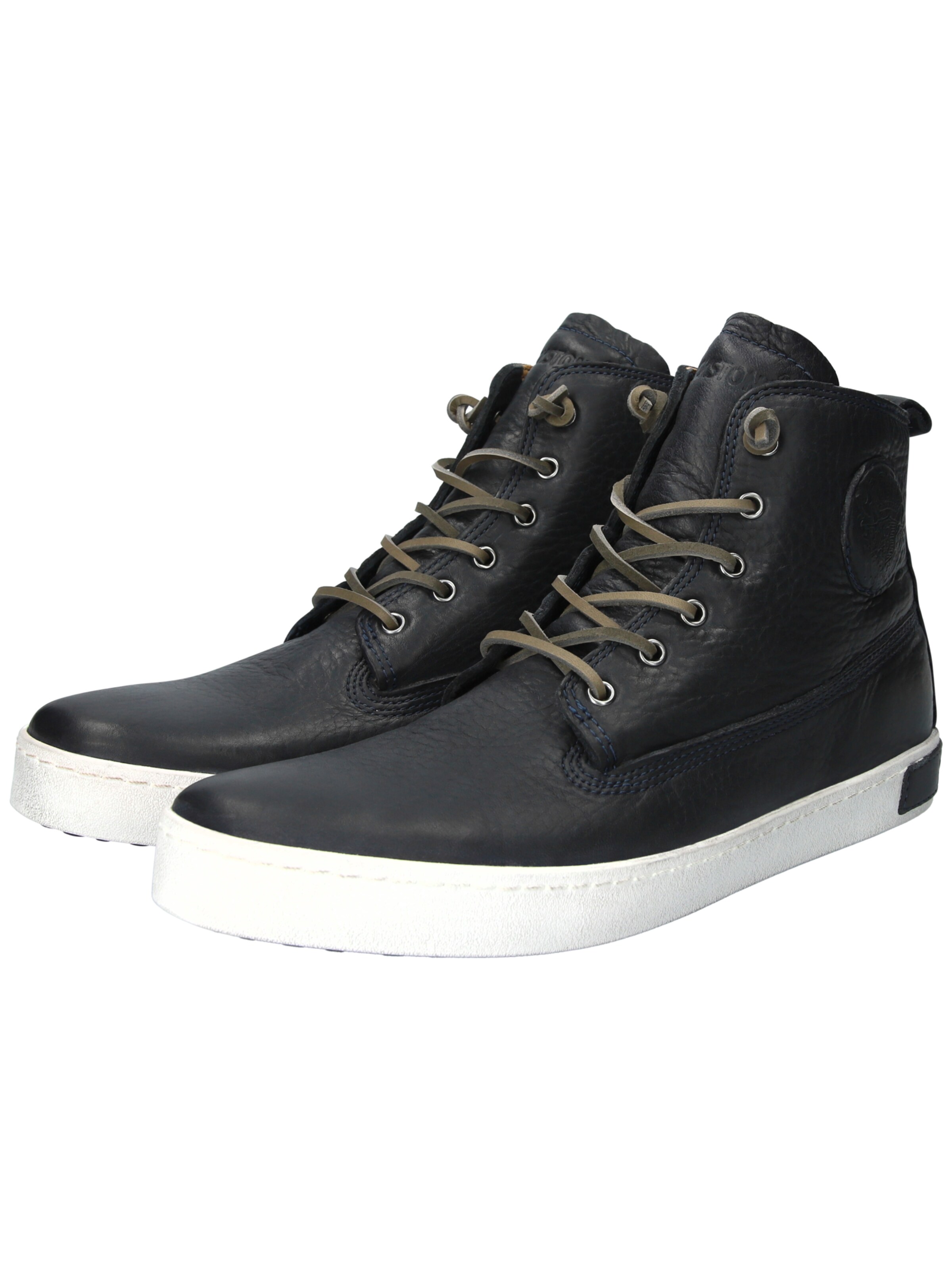 BLACKSTONE Hög sneaker 'Icon Am02' i blå