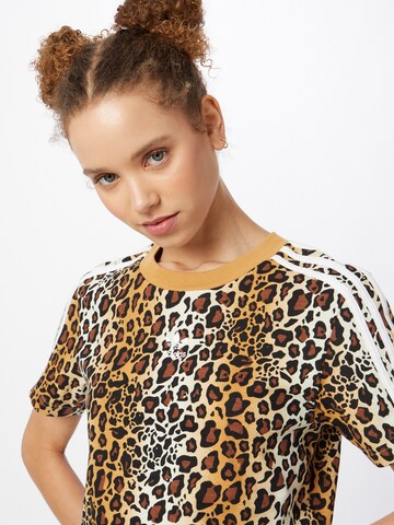 T-shirt ADIDAS ORIGINALS en marron