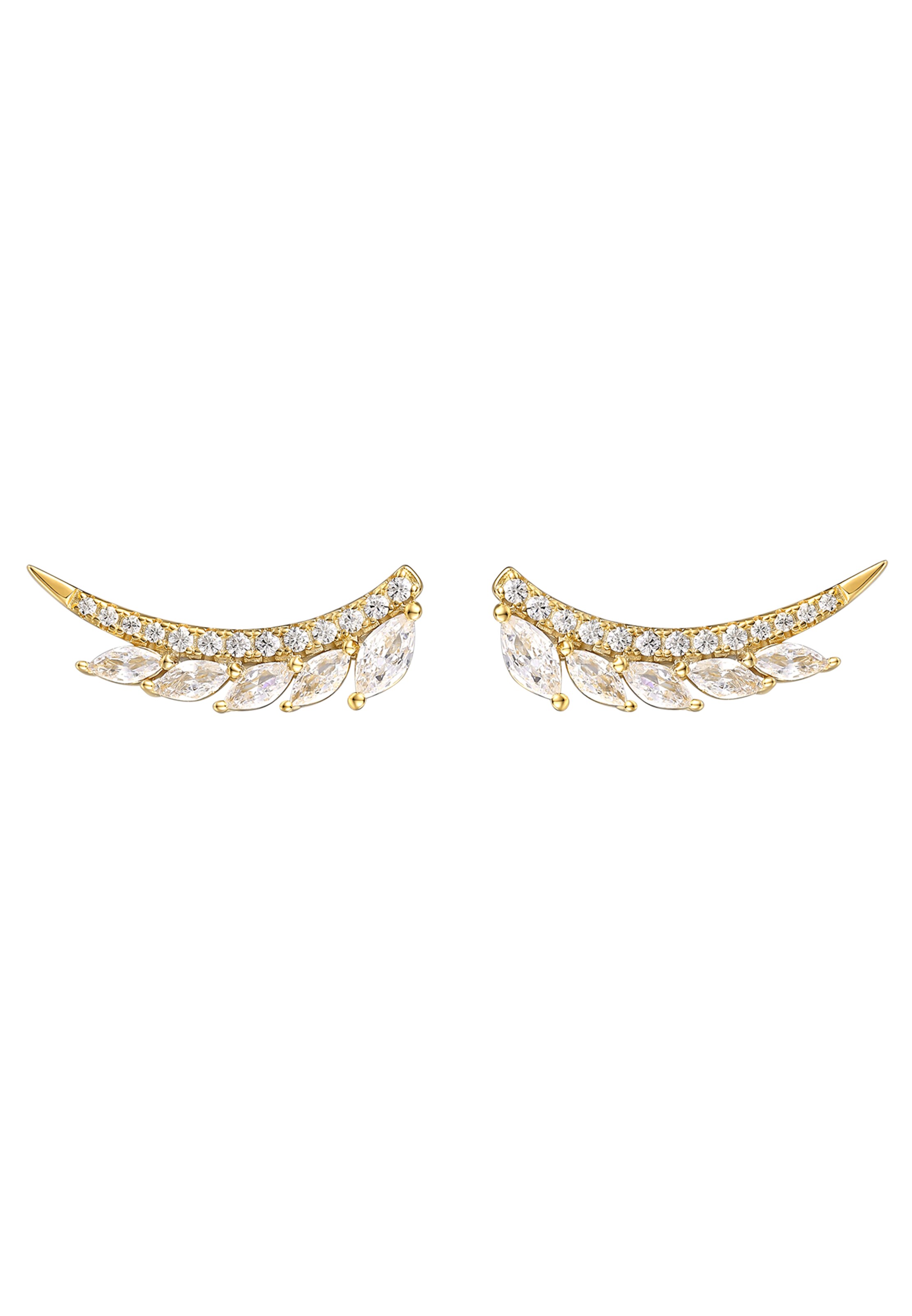 Nana Kay Earrings 'Pretty Petals' in Gold: front