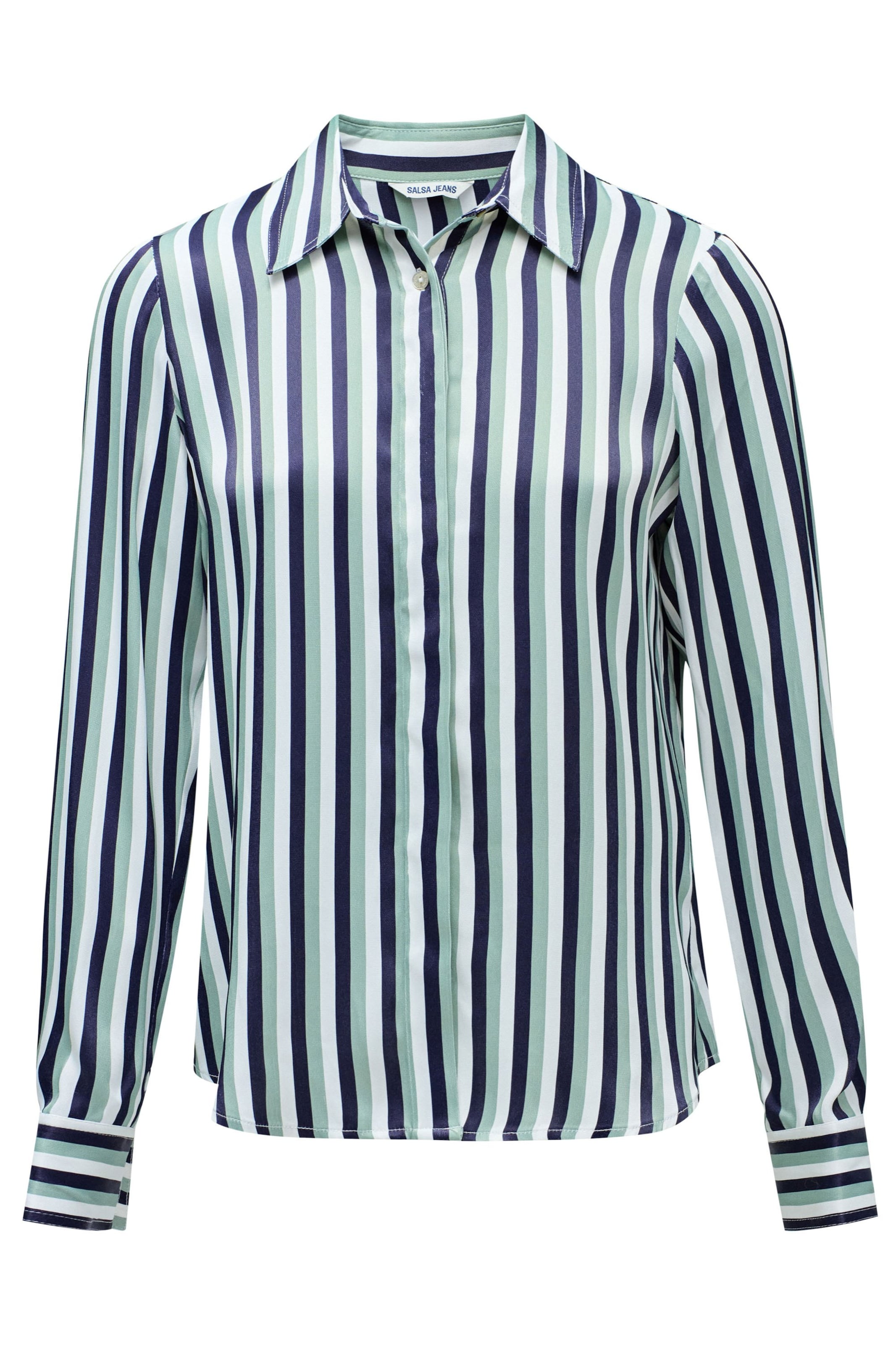 Salsa Jeans Hemd in Weiß: Vorderseite