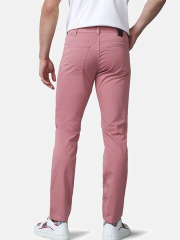 MEYER Regular Jeans 'M5 Five 1-6075' in Rood