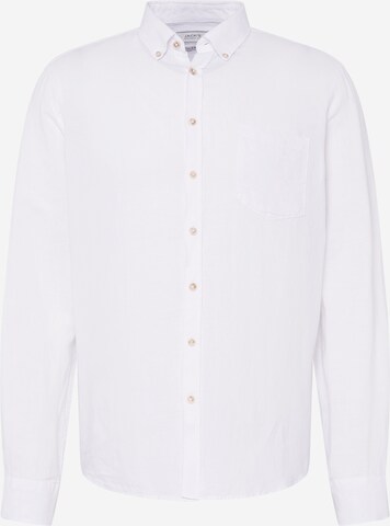 Coupe regular Chemise Jack's en blanc : devant