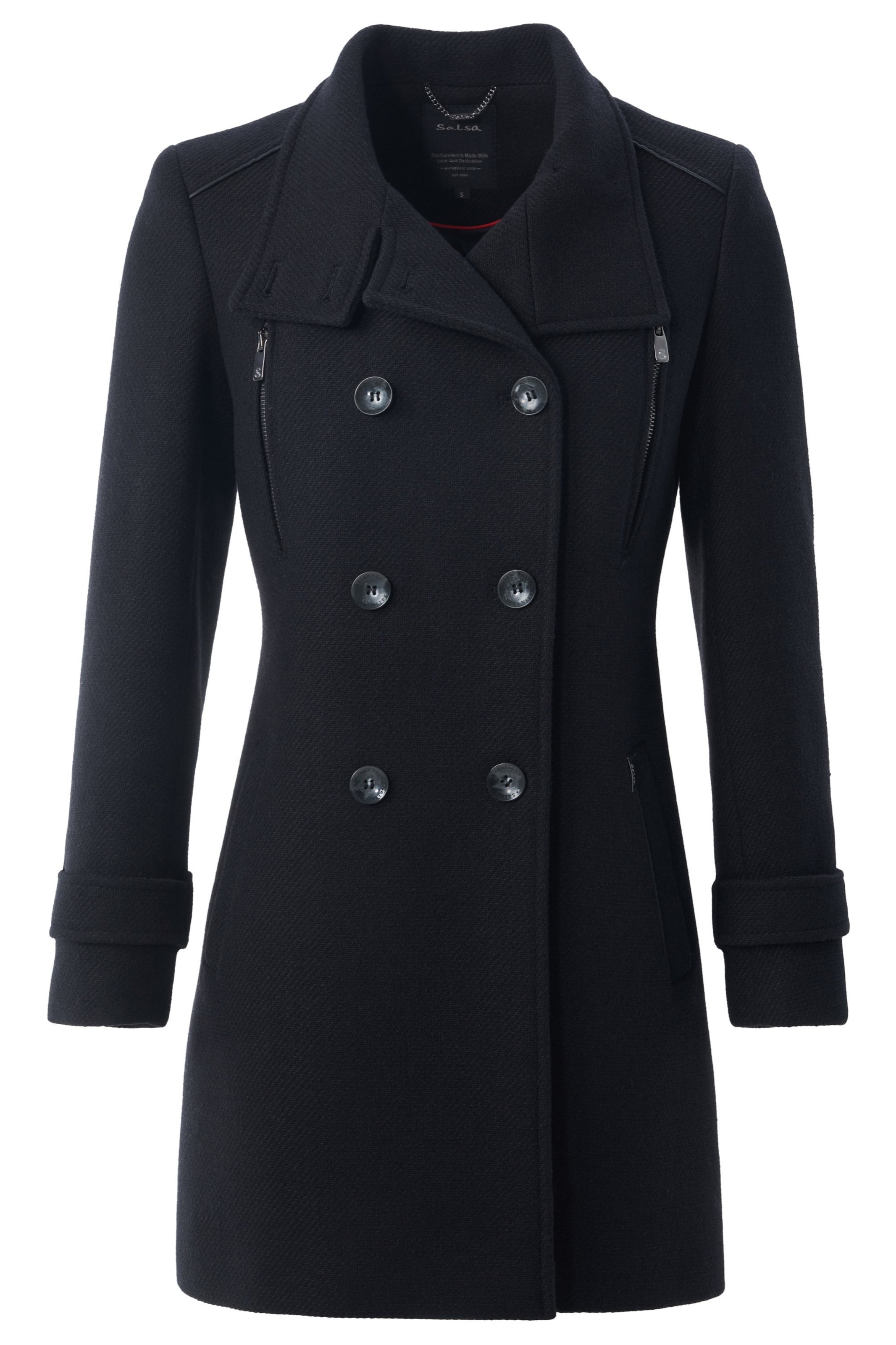 Salsa Jeans Winter coat 'Grace' in Blue: front