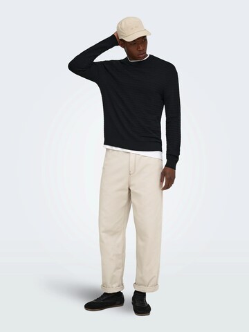 Only & Sons - Jersey 'ONSLoui' en negro