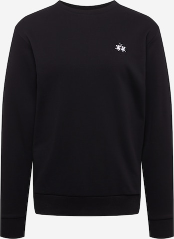 La Martina - Sweatshirt em preto: frente