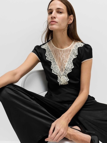 Marks & Spencer Bluse in Schwarz