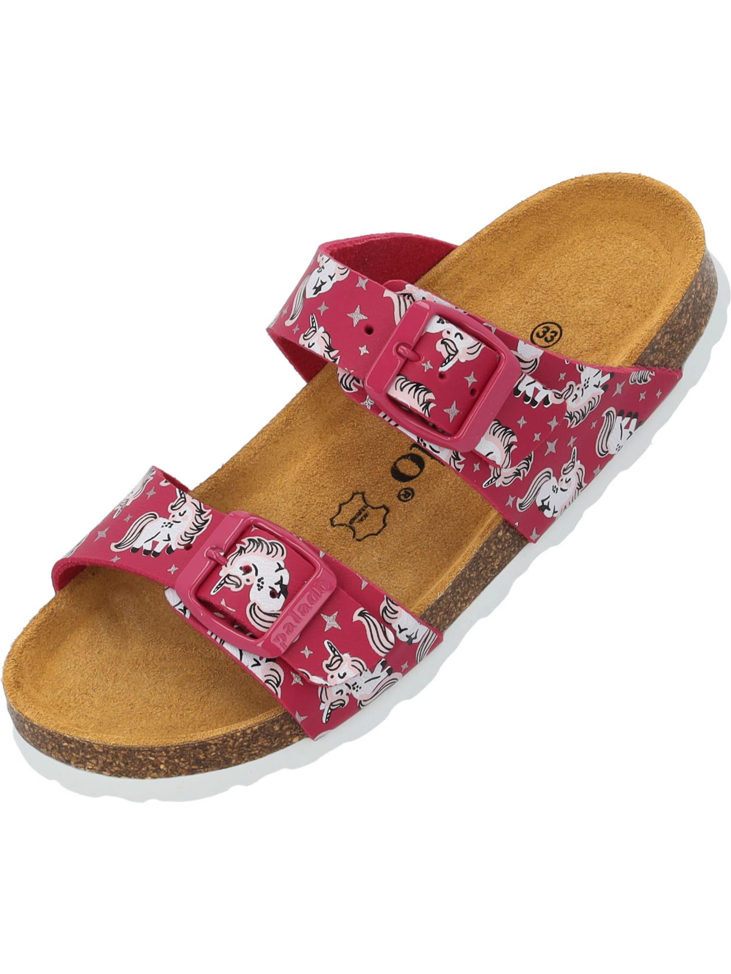 Palado Sandale 'Palado Kids Samos G Print'‌‌‌‌ in Pink: Vorderseite