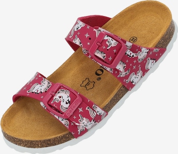 Palado Sandale 'Palado Kids Samos G Print' in Pink: Vorderseite