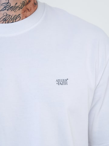 T-Shirt 'HOLY CREW TEE' ATELIER OF FAITH en blanc