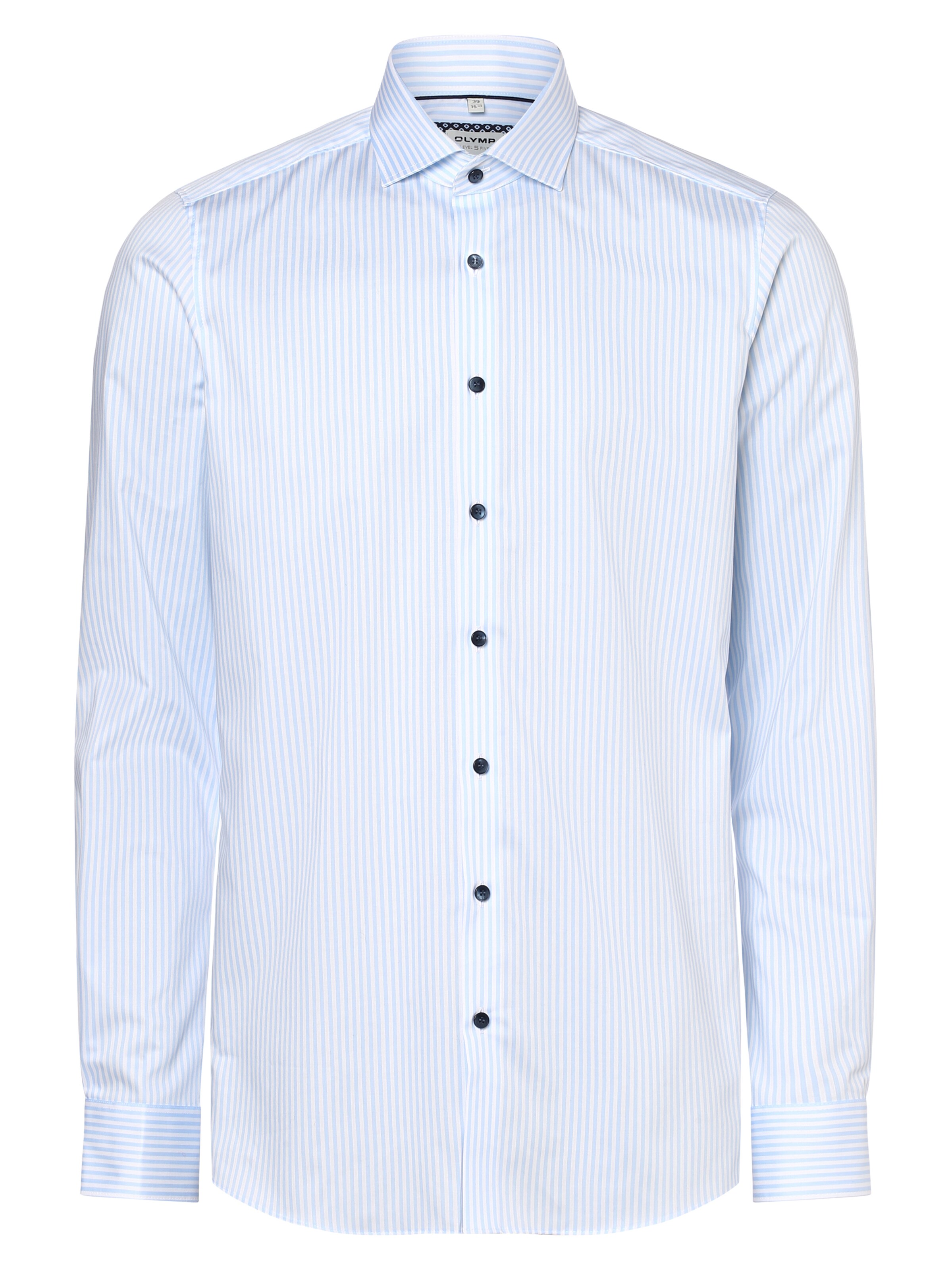OLYMP Regular fit Button Up Shirt in Blue: front