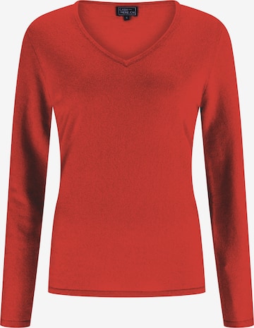 CASH-MERE.CH Neulepaita värissä punainen: etupuoli