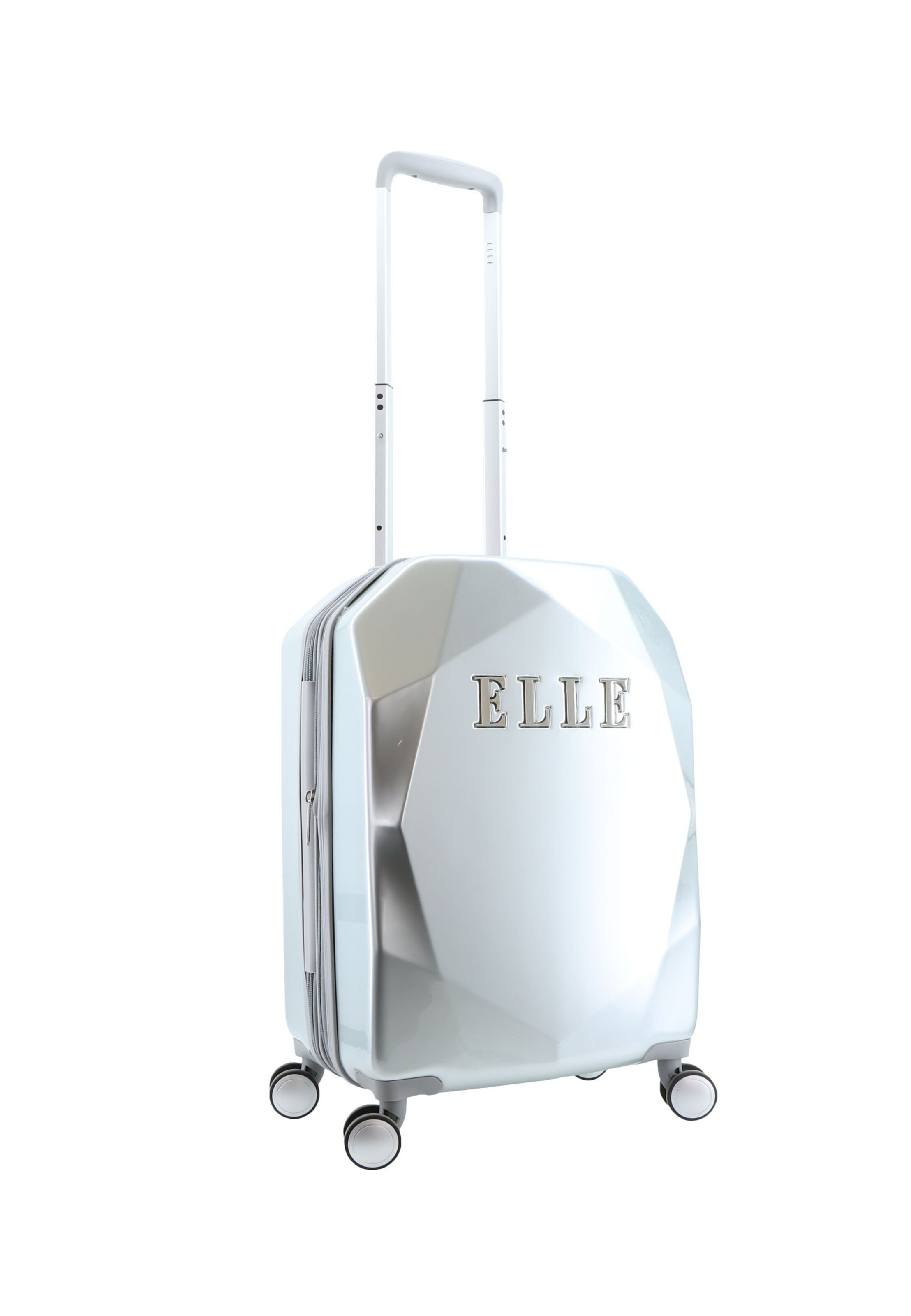 ELLE Suitcase 'Diamond' in Silver