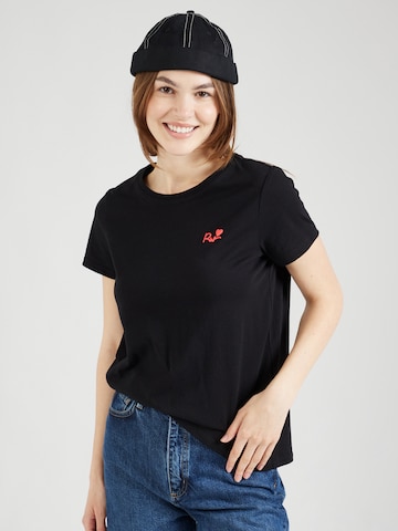 Ragwear - Camisa 'ADORI LOVE' em preto: frente
