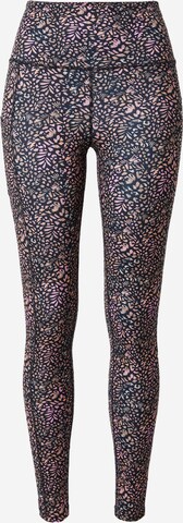 ROXY Skinny Sportbroek in Grijs: voorkant