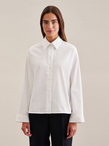 SEIDENSTICKER Blouse in White: front