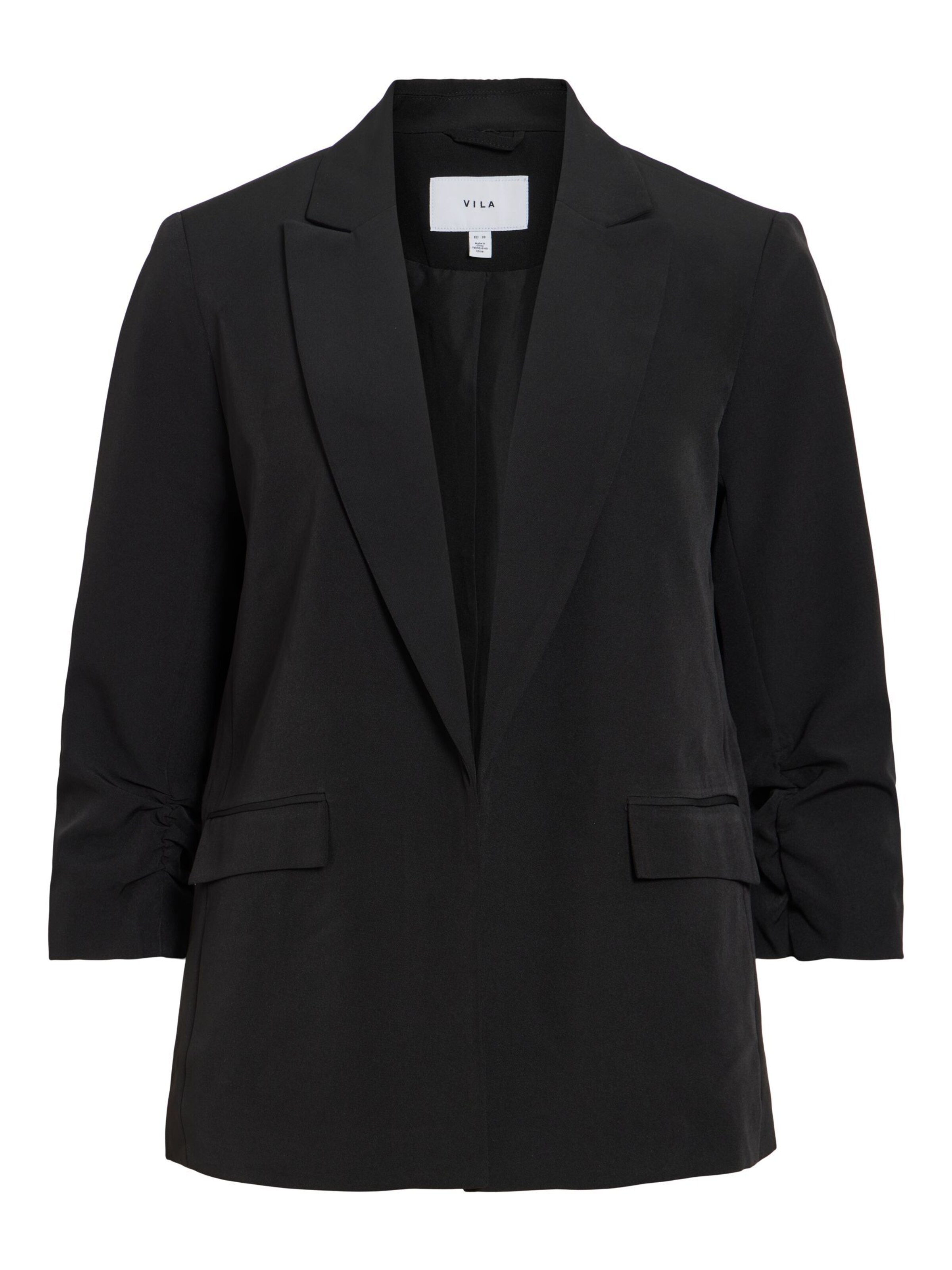 Blazer 'VIJune' VILA en noir : devant
