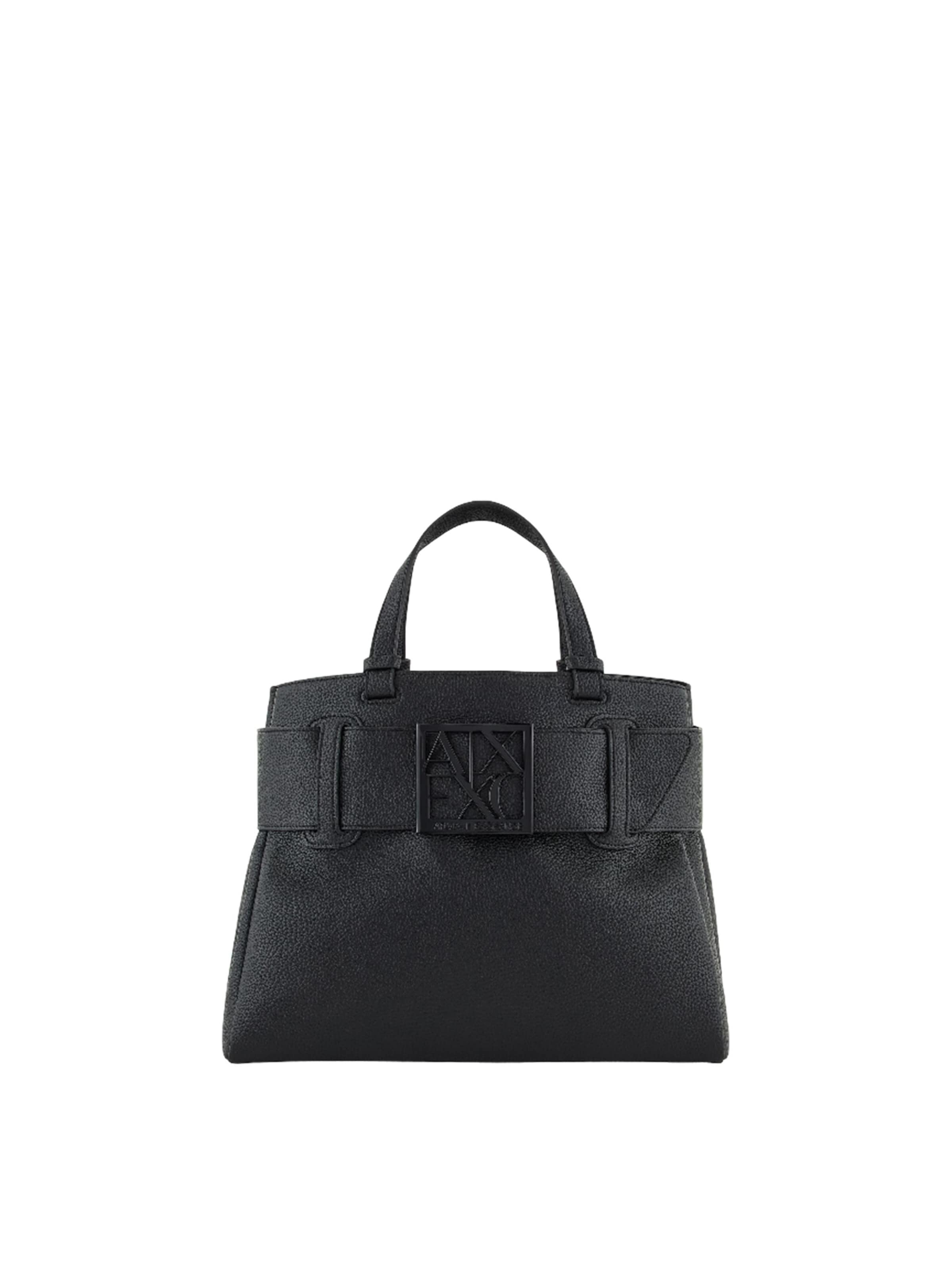 ARMANI EXCHANGE Crossbody bag in Black: front