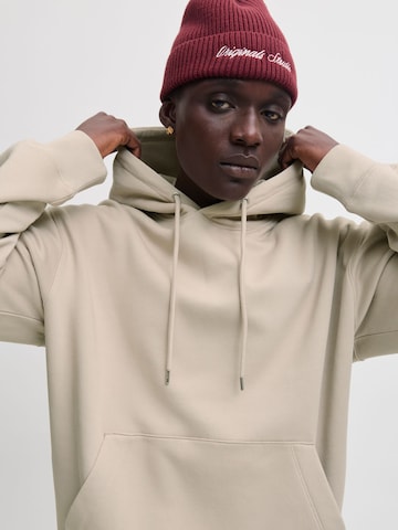 JACK & JONES Sweatshirt in Beige
