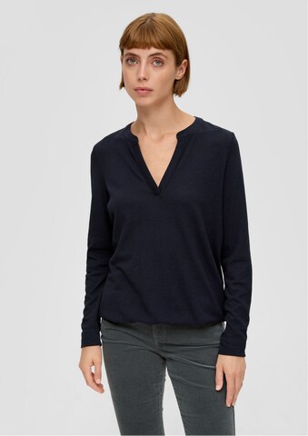 T-shirt s.Oliver en bleu : devant