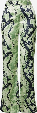 Nasty Gal Wide leg Byxa i grön: framsida