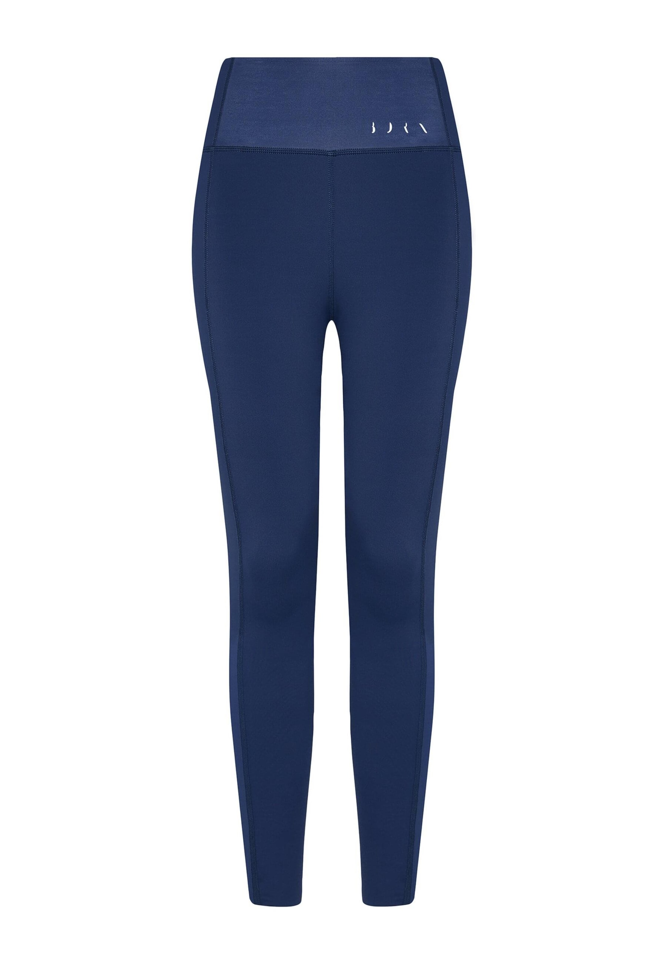 Born Living Yoga Skinny Leggings 'Maan' in Blau: Vorderseite