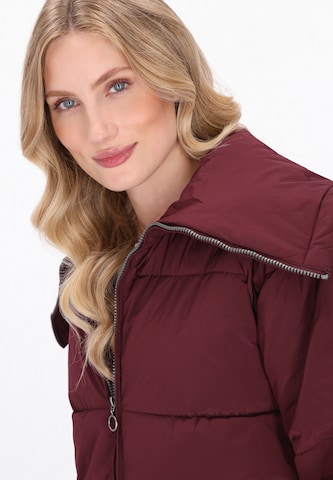 Manteau d’hiver DreiMaster Maritim en rouge