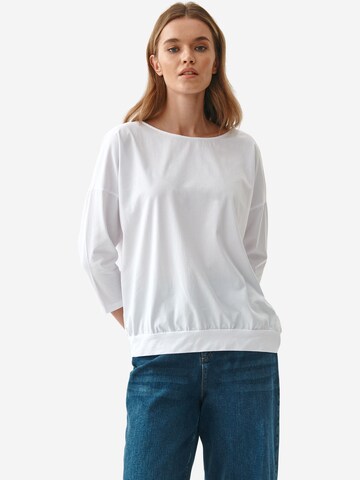 TATUUM Блуза 'DOROTEA 1' в бяло: отпред