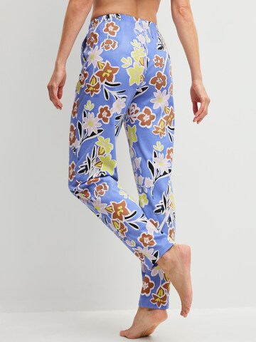 CALIDA Pajama pants 'Late Bloom M&M' in Blue