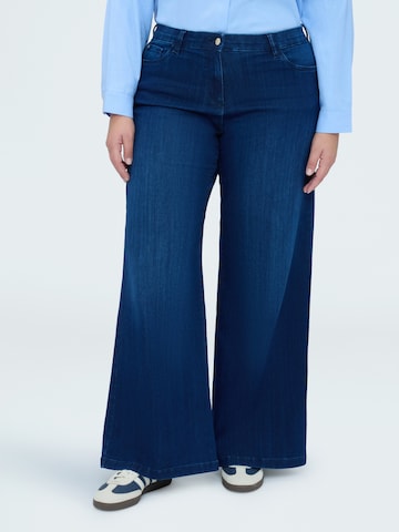 Fiorella Rubino Wide leg Jeans in Blauw