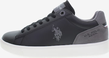 Sneaker bassa di U.S. POLO ASSN. in nero: frontale