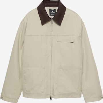 Pull&Bear Kurtka przejściowa w kolorze beżowy: przód