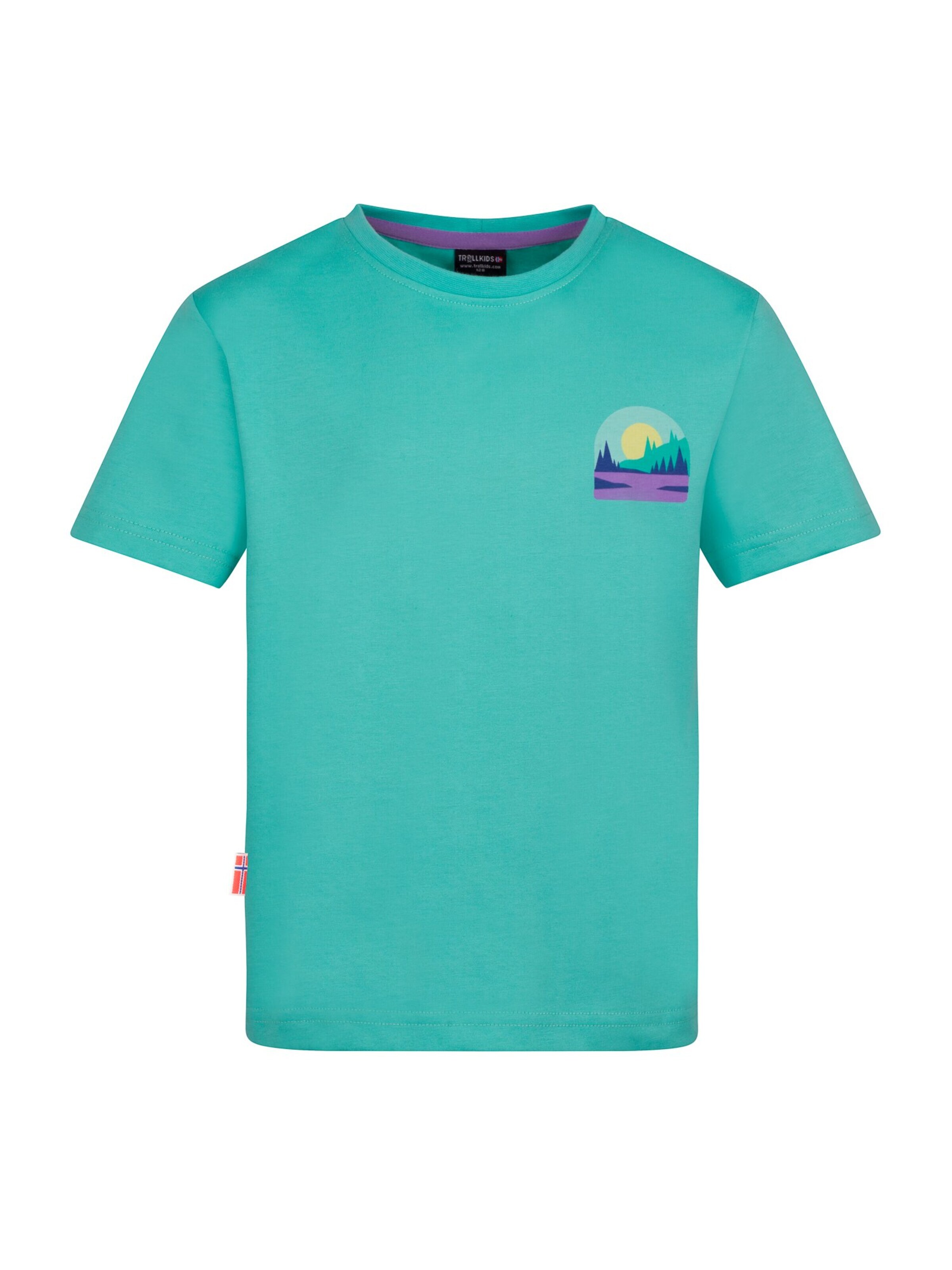 TROLLKIDS Performance Shirt in Blue: front