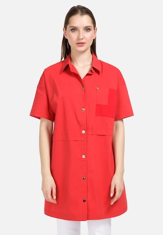 HELMIDGE Blouse in Red: front