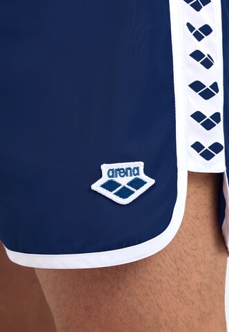 ARENA Athletic Swim Trunks 'ICONS TEAM' in Blue