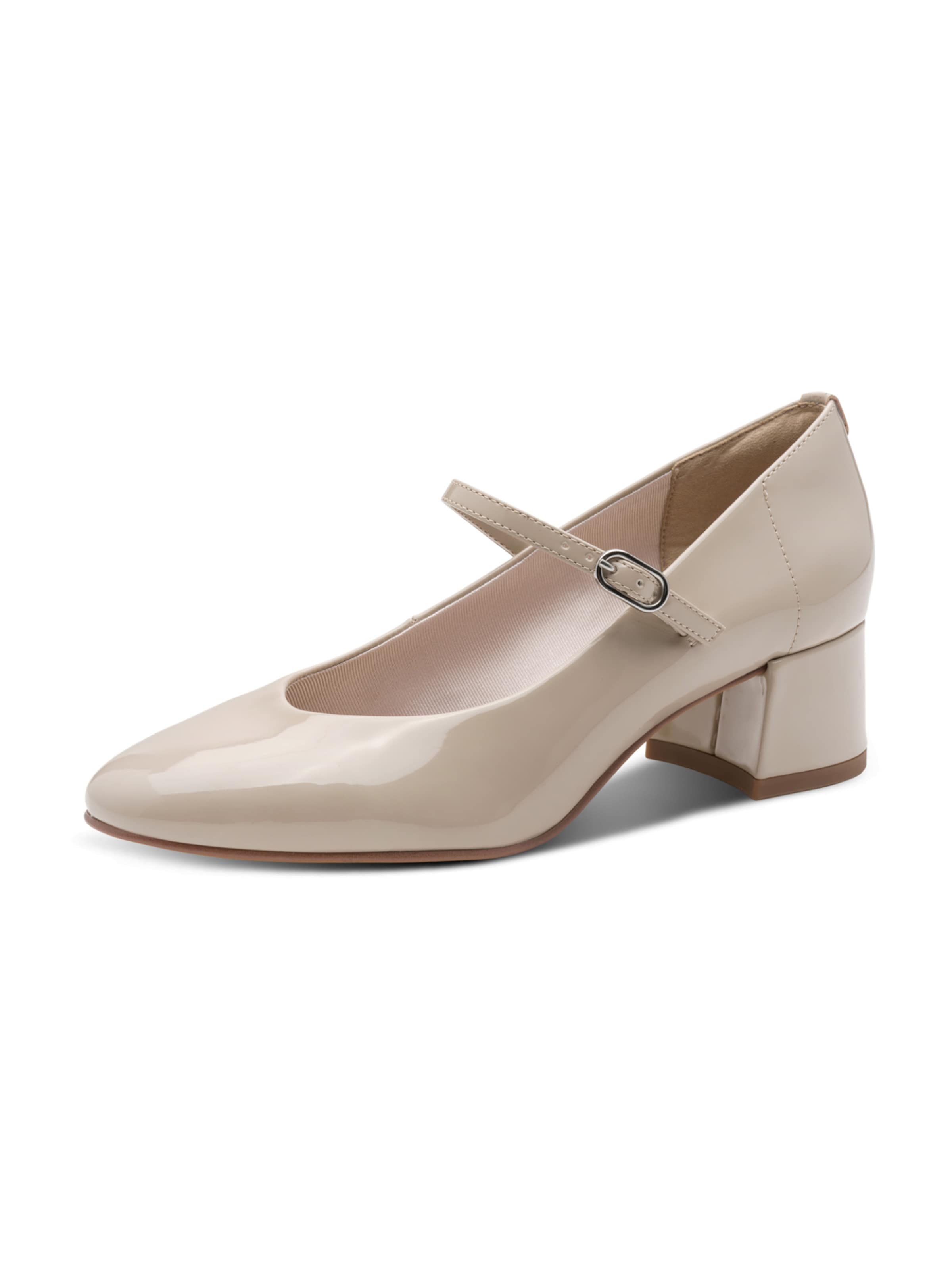 Escarpins Tamaris en beige : devant