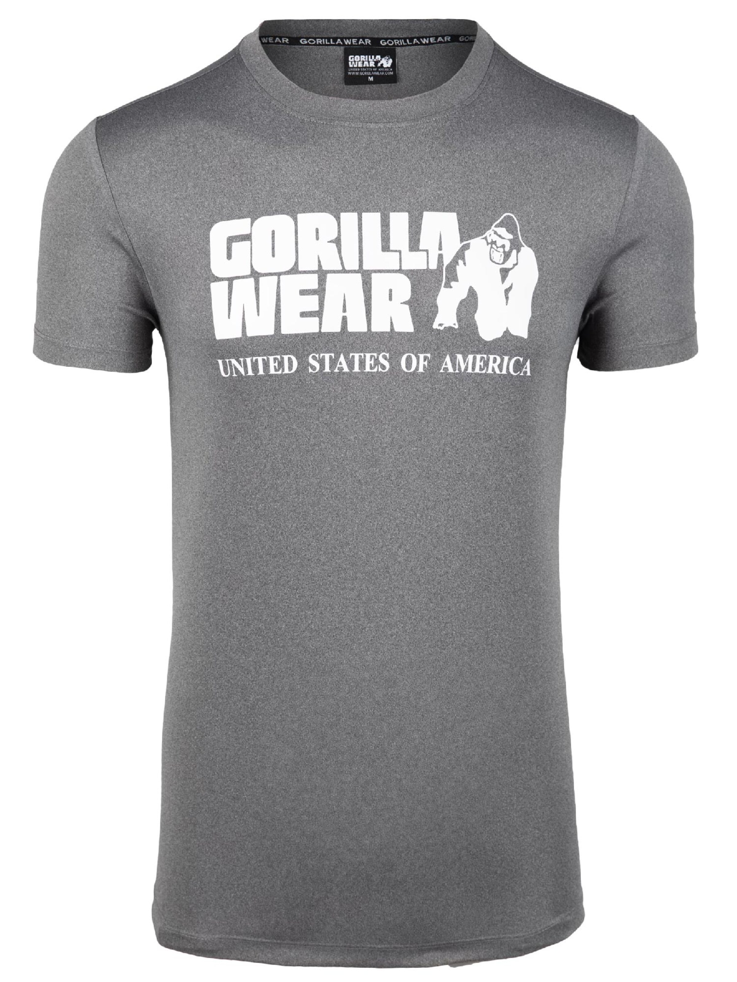 Maglia funzionale 'Classic ' di Gorilla Wear in grigio: frontale
