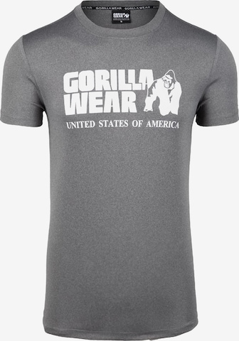 Maglia funzionale 'Classic ' di Gorilla Wear in grigio: frontale