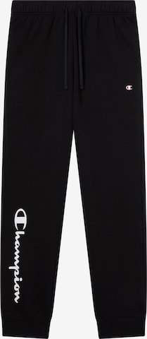 Champion Authentic Athletic Apparel Конический (Tapered) Штаны в Черный: спереди