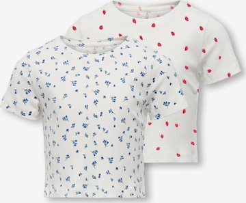 ONLY GIRLS Paita 'KOGBELLA' värissä valkoinen: etupuoli