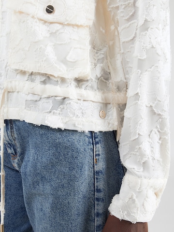 RINO & PELLE Kardigan 'Priori' w kolorze biały