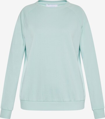 usha BLUE LABEL Sweatshirt in Grün: predná strana