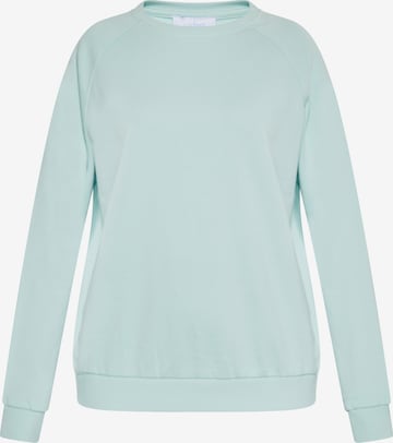 Sweat-shirt usha BLUE LABEL en vert : devant