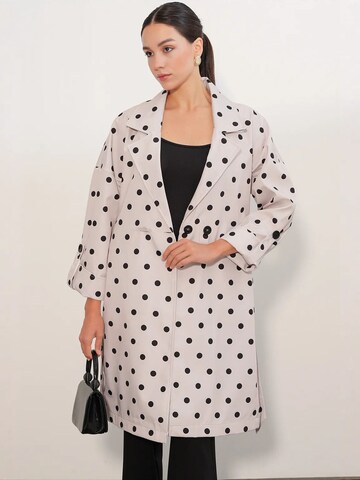 Manteau mi-saison Bigdart en blanc