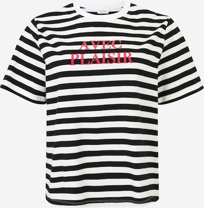 Guido Maria Kretschmer Curvy Majica 'Juliette' u mornarsko plava / malina / bijela, Pregled proizvoda